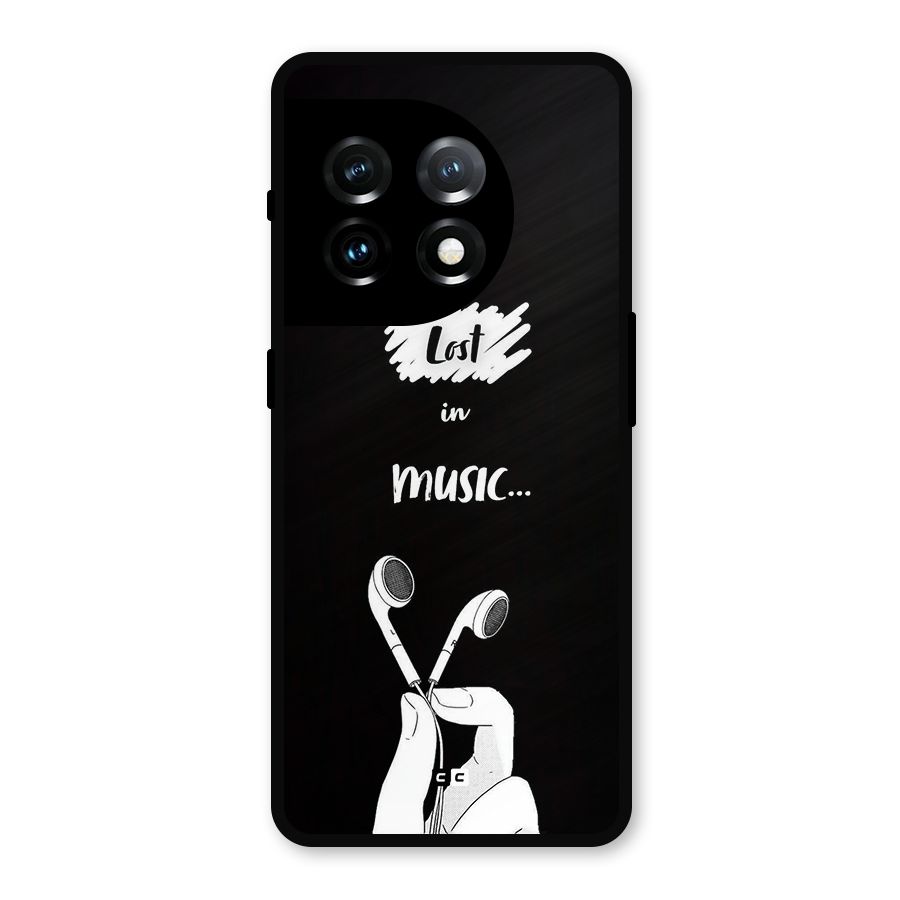 Lost In Music Metal Back Case for OnePlus 11