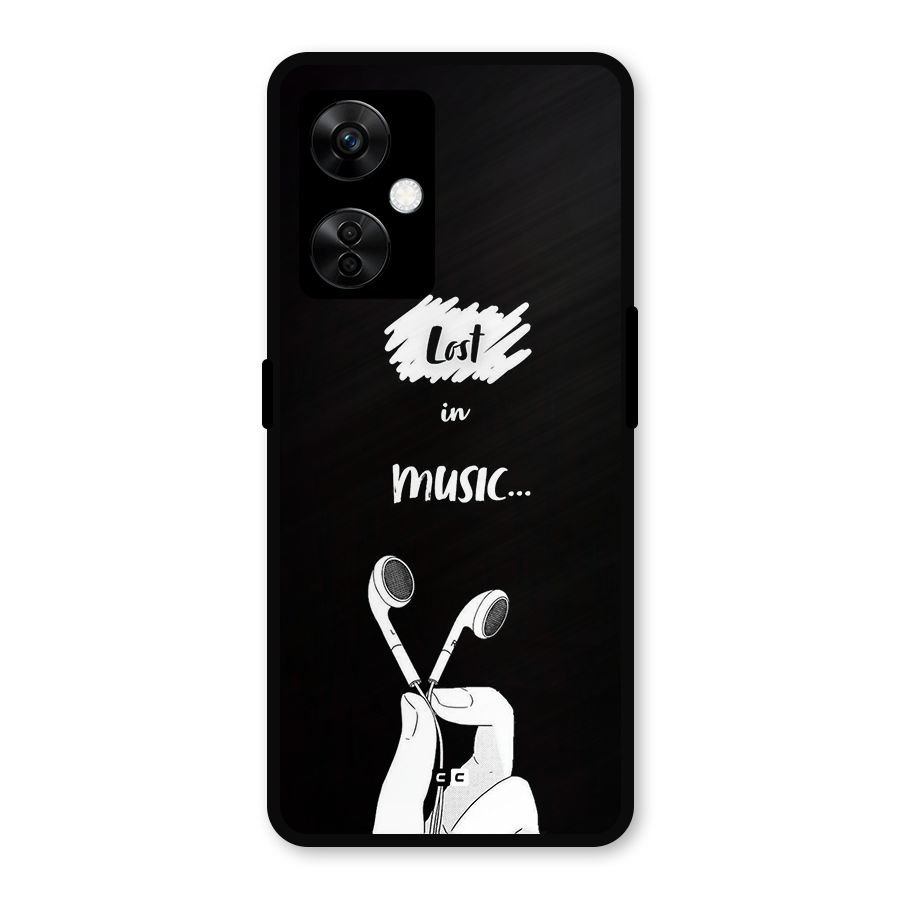 Lost In Music Metal Back Case for OnePlus Nord CE 3 Lite