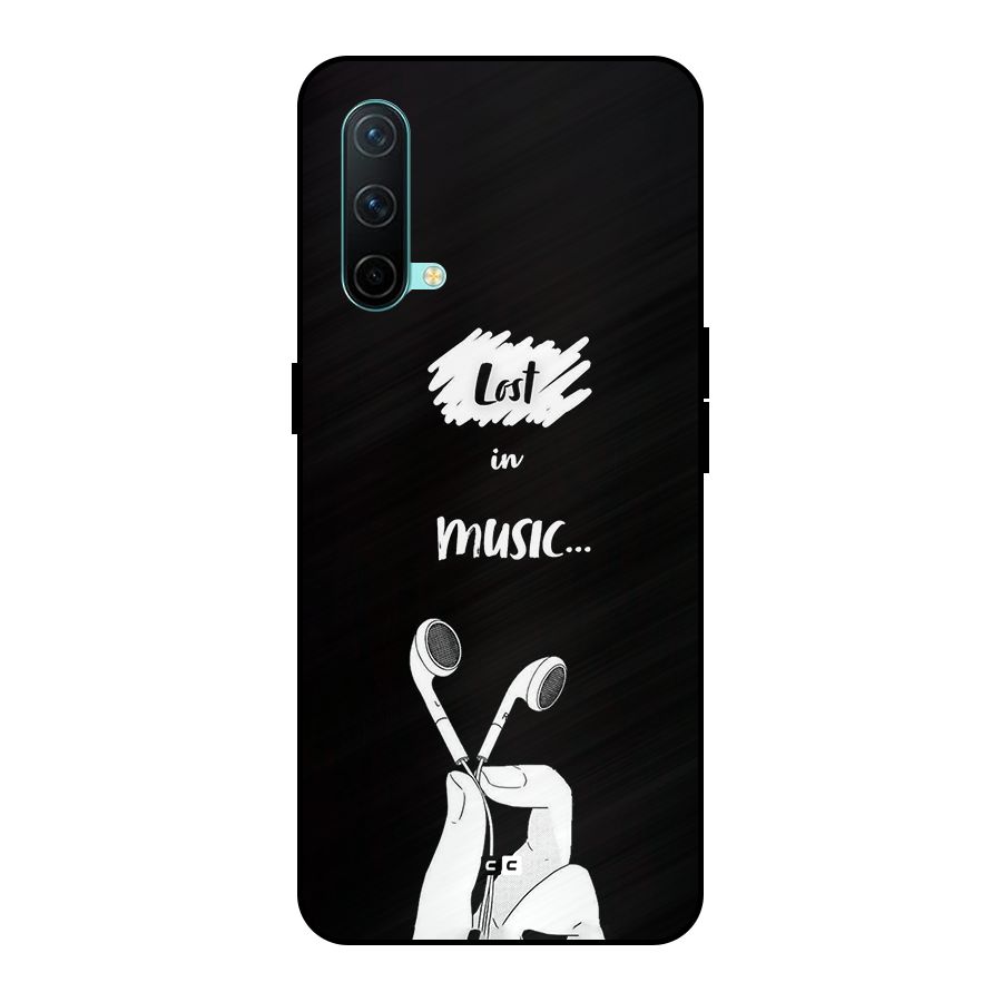 Lost In Music Metal Back Case for OnePlus Nord CE 5G