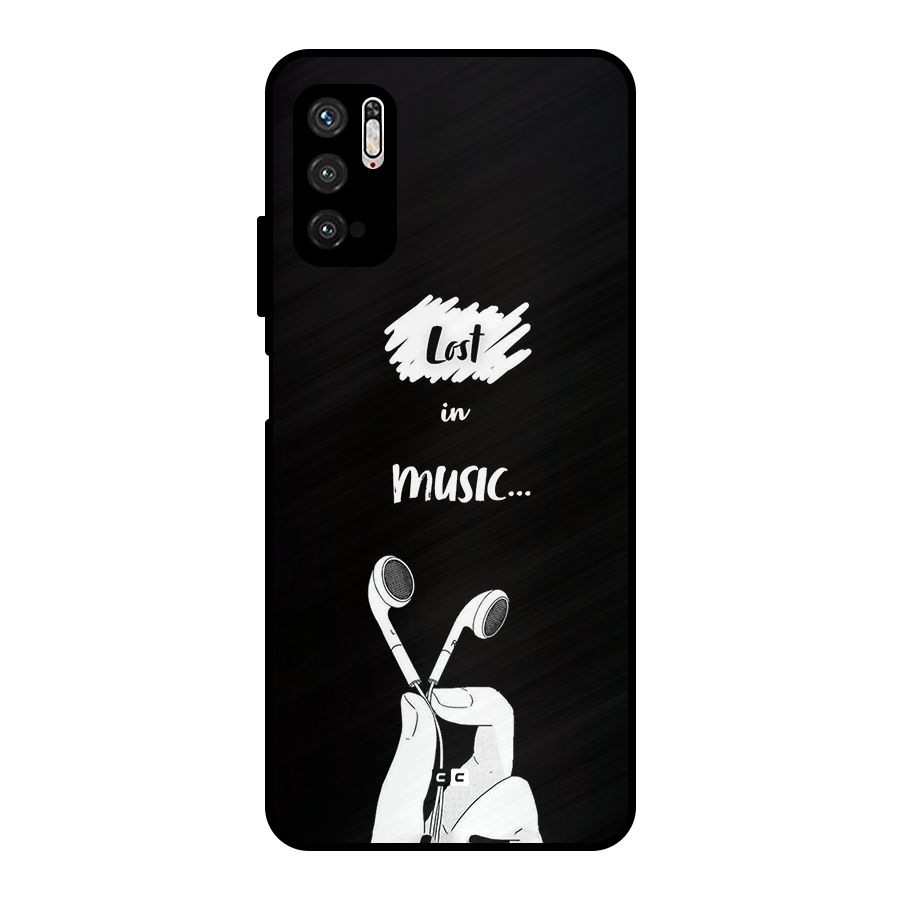 Lost In Music Metal Back Case for Poco M3 Pro 5G