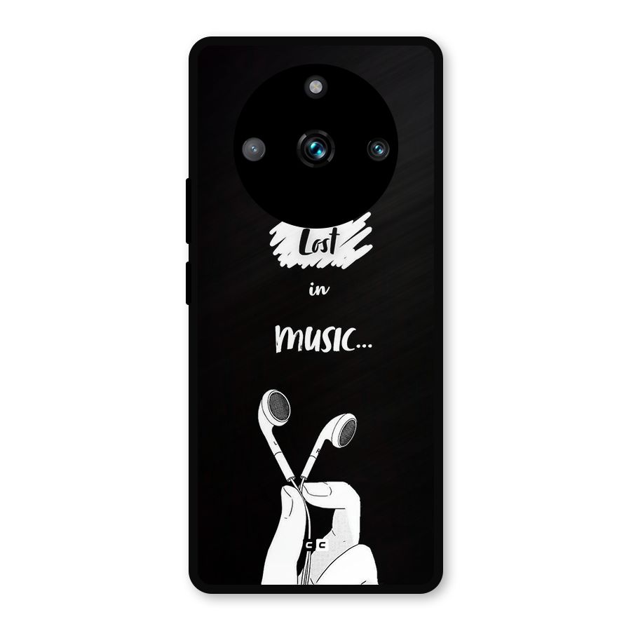 Lost In Music Metal Back Case for Realme 11 Pro Plus