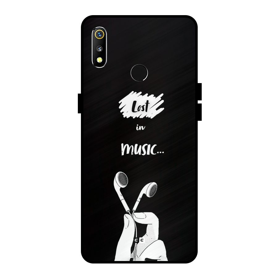Lost In Music Metal Back Case for Realme 3i