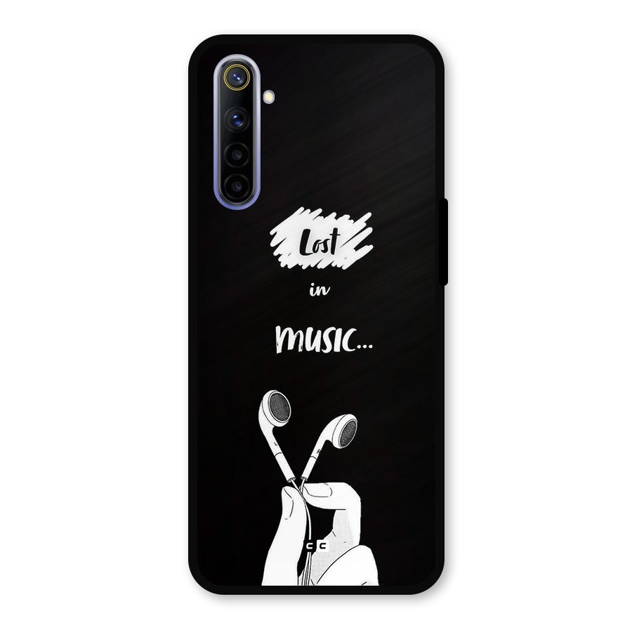 Lost In Music Metal Back Case for Realme 6i