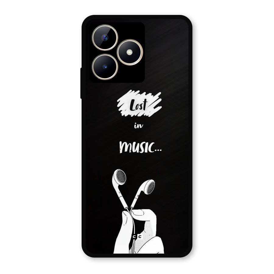 Lost In Music Metal Back Case for Realme C53
