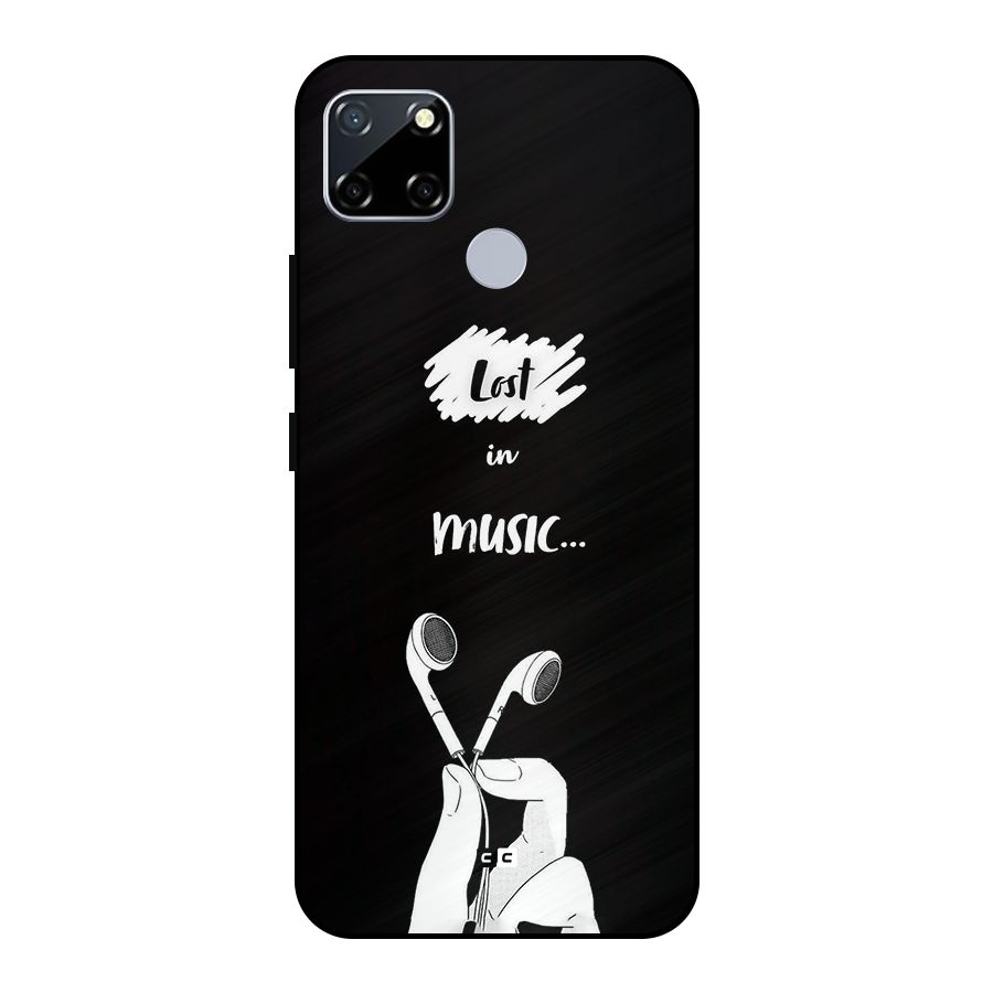 Lost In Music Metal Back Case for Realme Narzo 30A