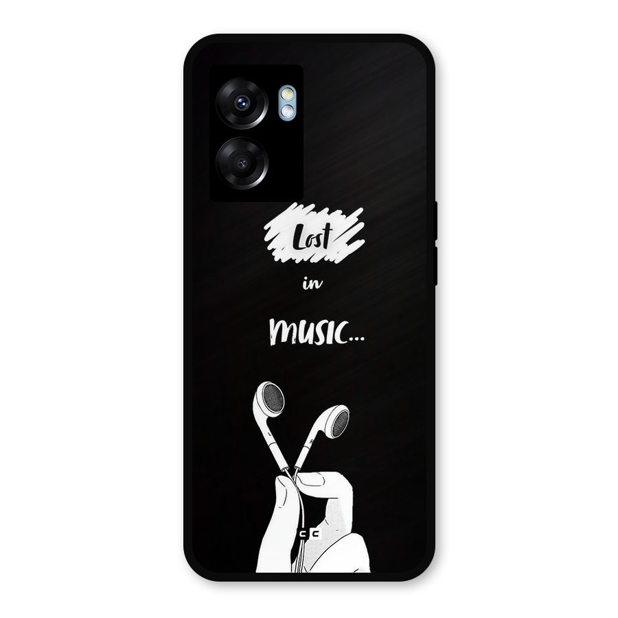 Lost In Music Metal Back Case for Realme Narzo 50 5G