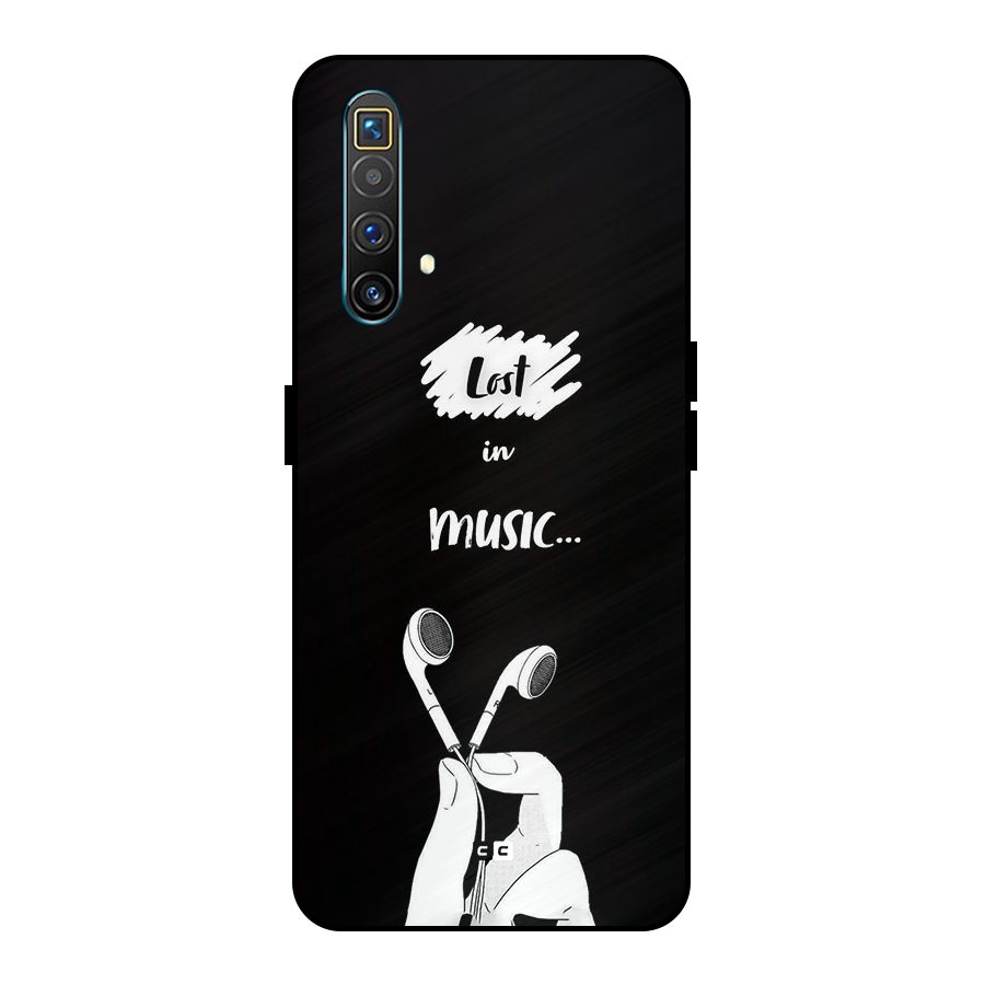 Lost In Music Metal Back Case for Realme X3
