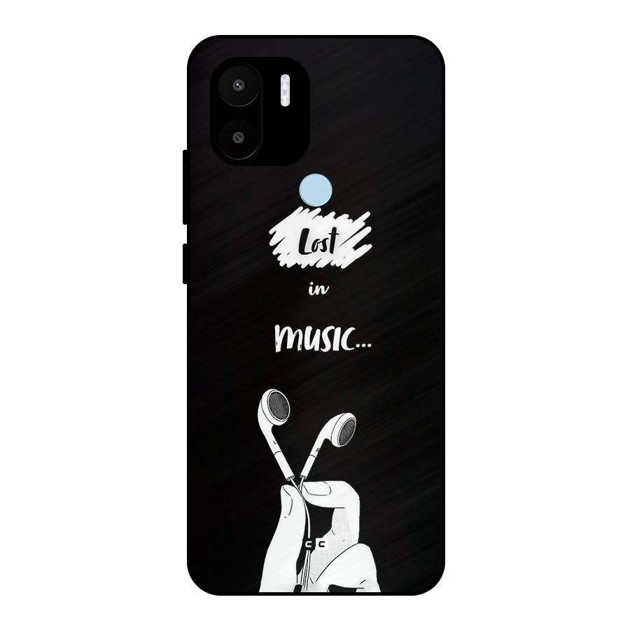 Lost In Music Metal Back Case for Redmi A2 Plus