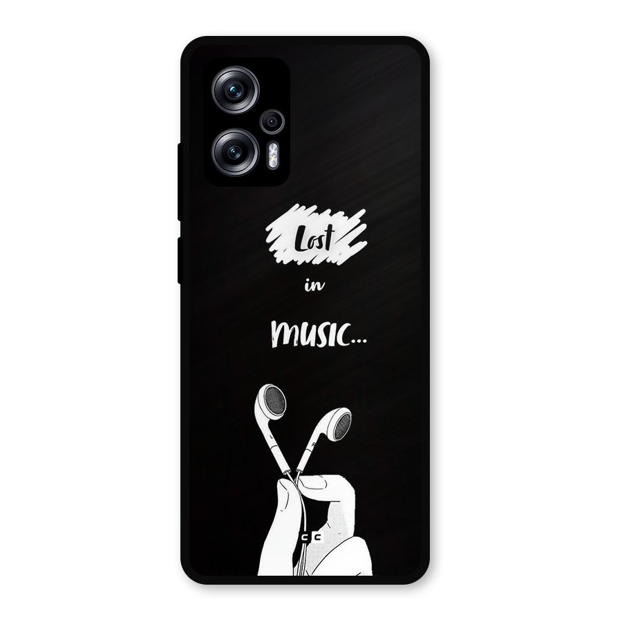 Lost In Music Metal Back Case for Redmi K50i