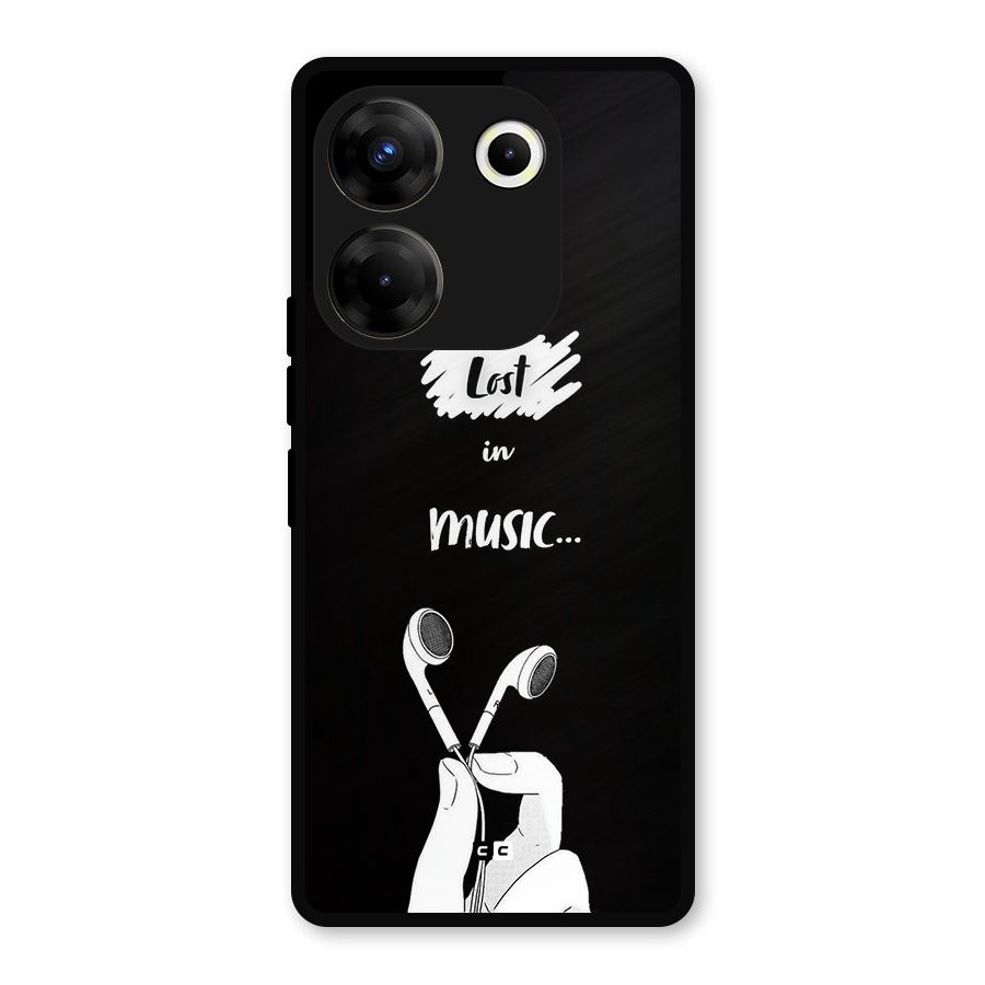 Lost In Music Metal Back Case for Tecno Camon 20 Pro
