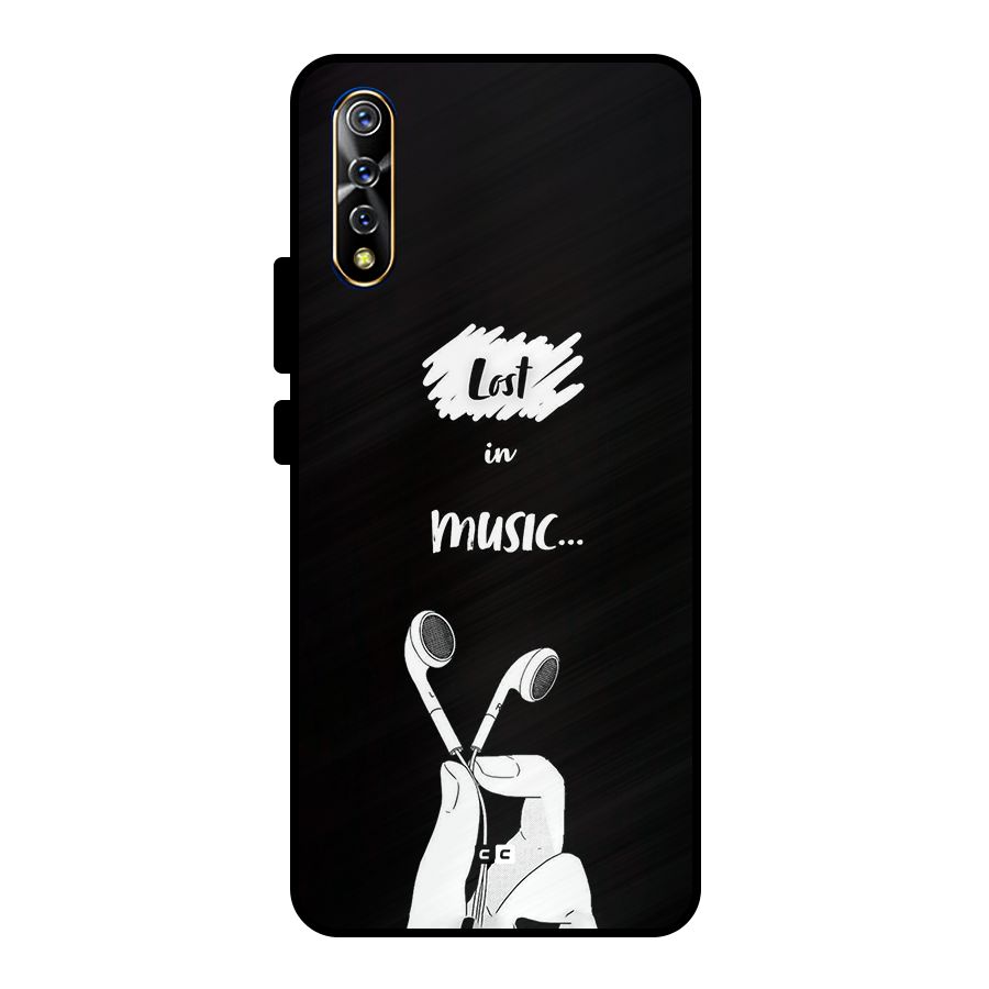 Lost In Music Metal Back Case for Vivo S1