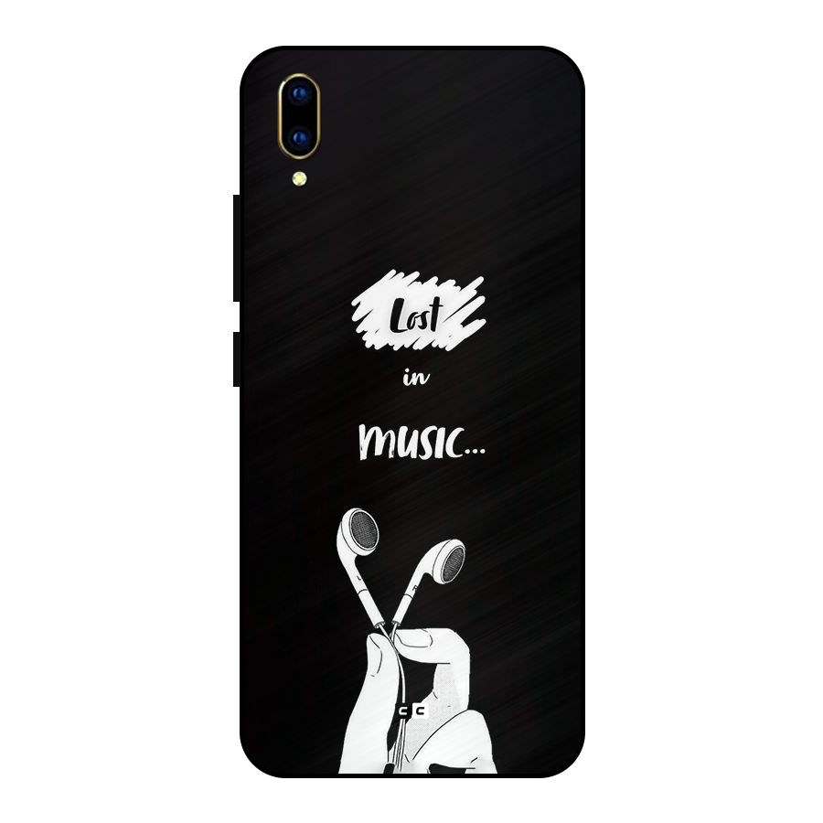 Lost In Music Metal Back Case for Vivo V11 Pro