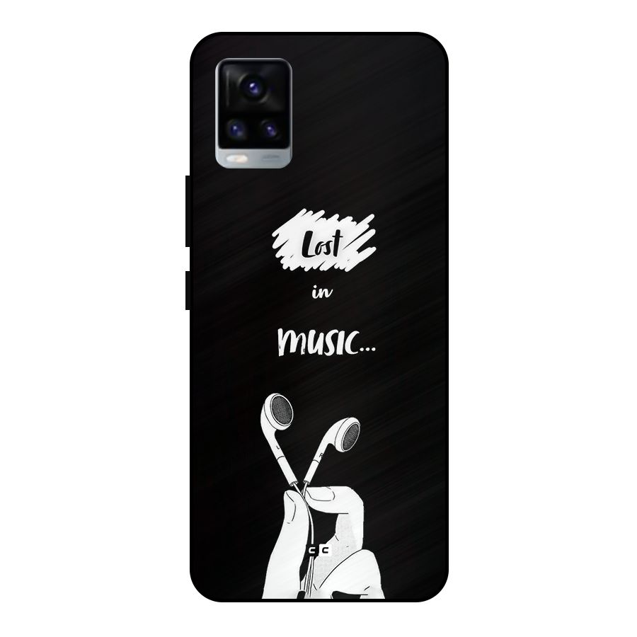 Lost In Music Metal Back Case for Vivo V20 2021