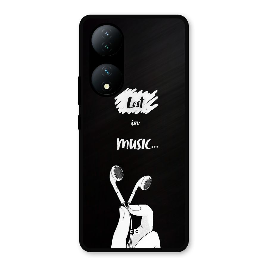 Lost In Music Metal Back Case for Vivo Y100