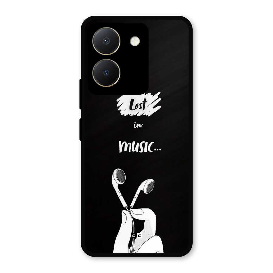 Lost In Music Metal Back Case for Vivo Y36