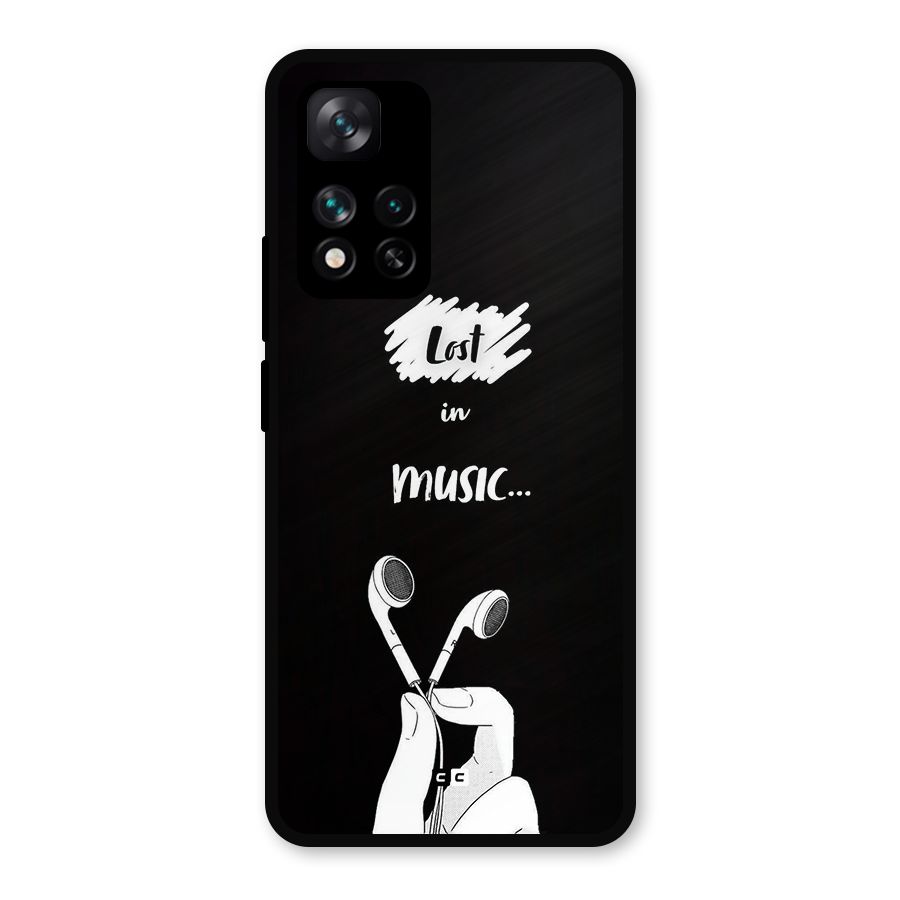 Lost In Music Metal Back Case for Xiaomi 11i Hypercharge 5G