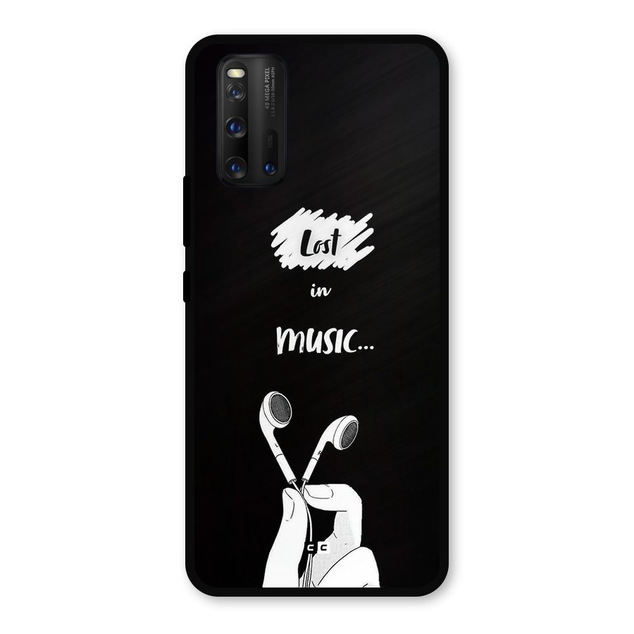 Lost In Music Metal Back Case for iQOO 3
