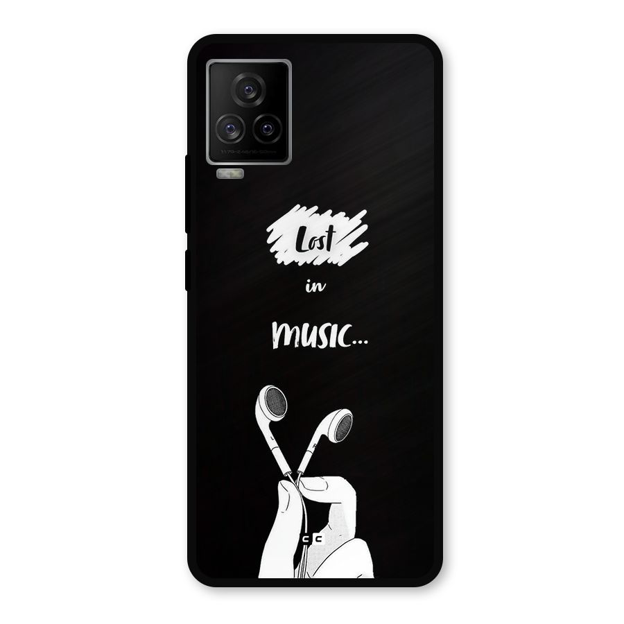 Lost In Music Metal Back Case for iQOO 7 Legend 5G