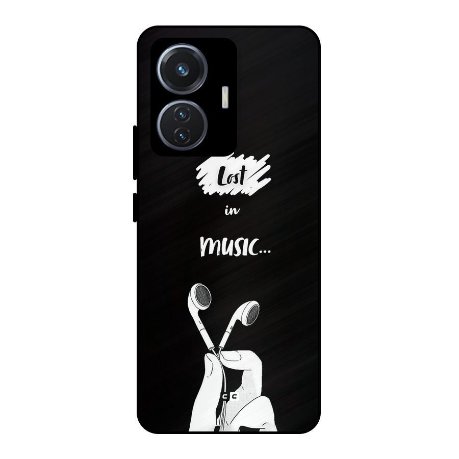 Lost In Music Metal Back Case for iQOO Z6 44W
