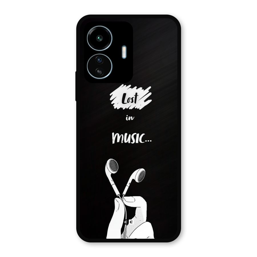 Lost In Music Metal Back Case for vivo iQOO Z6 Lite 5G