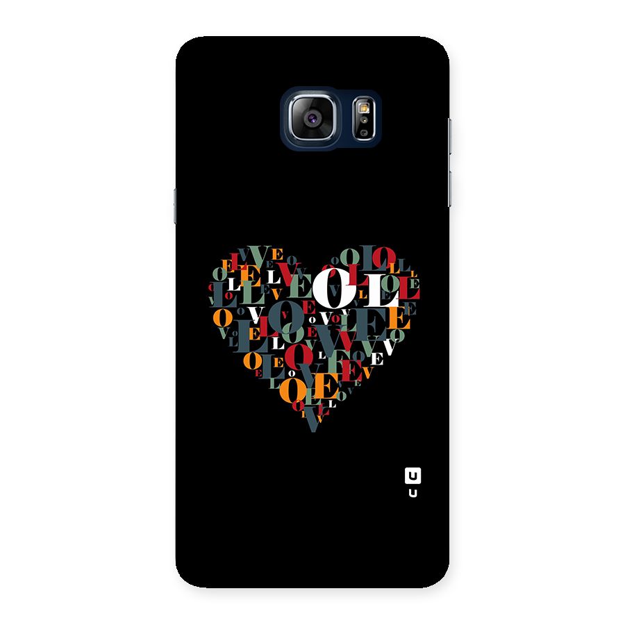 Love Abstract Heart Art Back Case for Galaxy Note 5