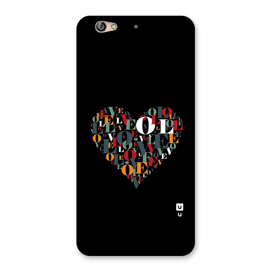 Love Abstract Heart Art Back Case for Gionee S6