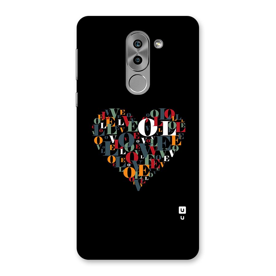 Love Abstract Heart Art Back Case for Honor 6X