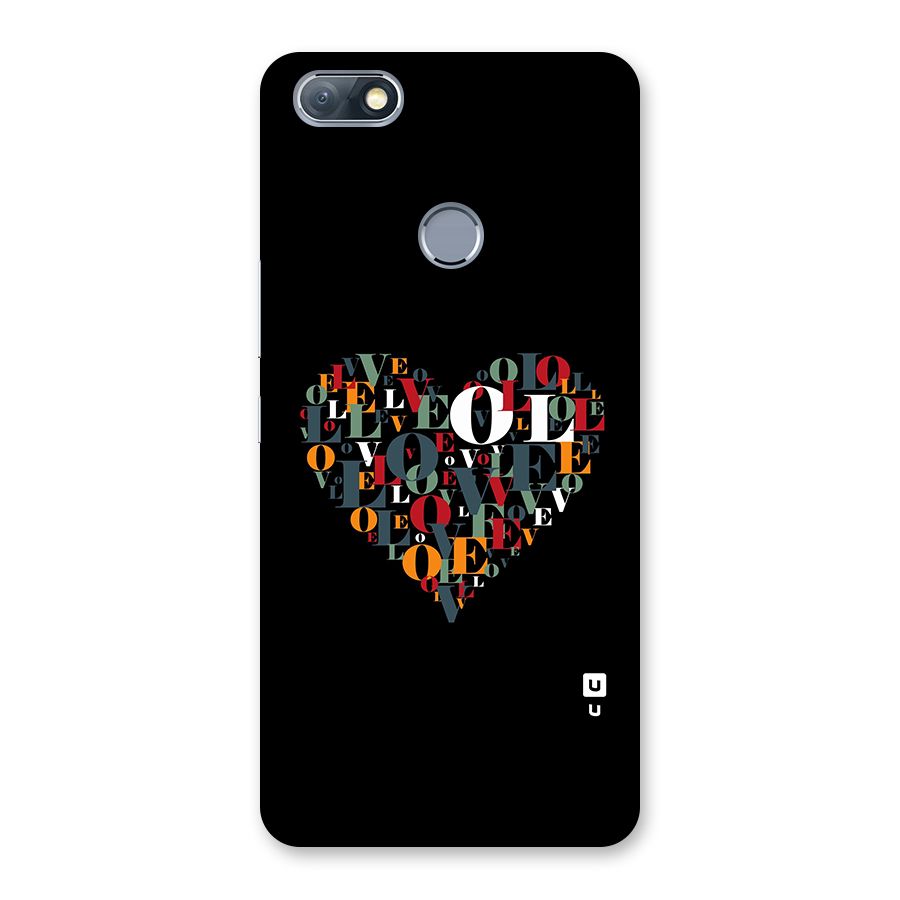 Love Abstract Heart Art Back Case for Infinix Note 5