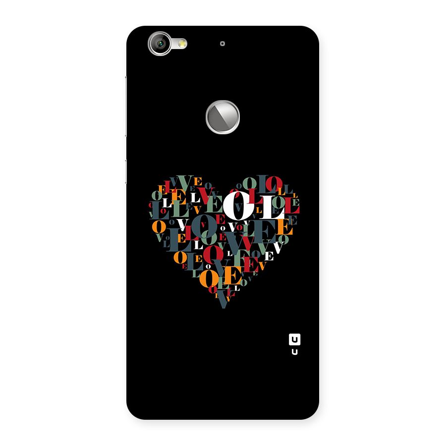 Love Abstract Heart Art Back Case for Le 1S