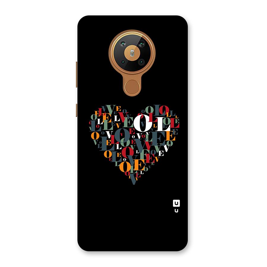 Love Abstract Heart Art Back Case for Nokia 5.3