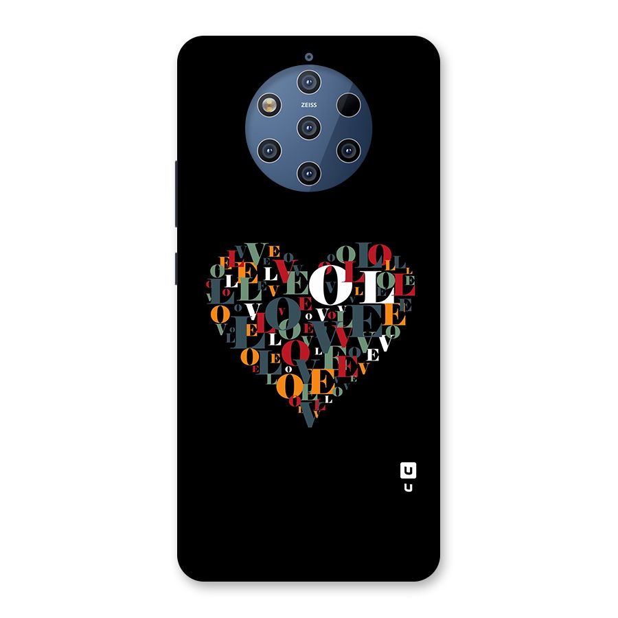 Love Abstract Heart Art Back Case for Nokia 9 PureView