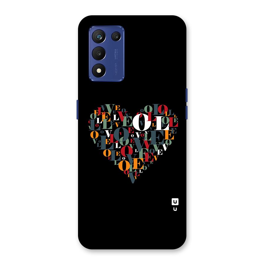 Love Abstract Heart Art Back Case for Realme 9 5G Speed