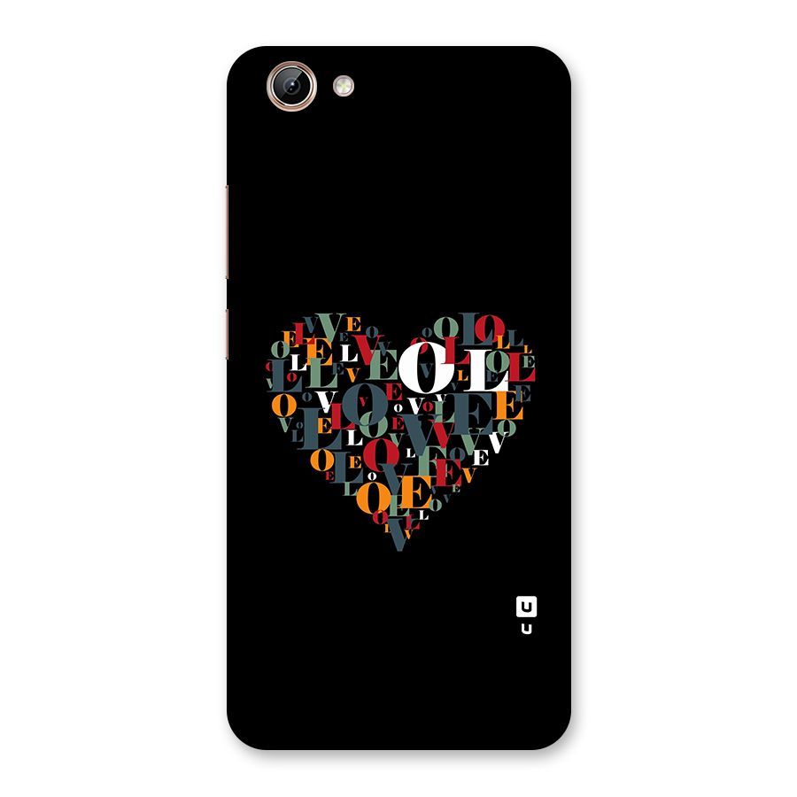 Love Abstract Heart Art Back Case for Vivo Y71