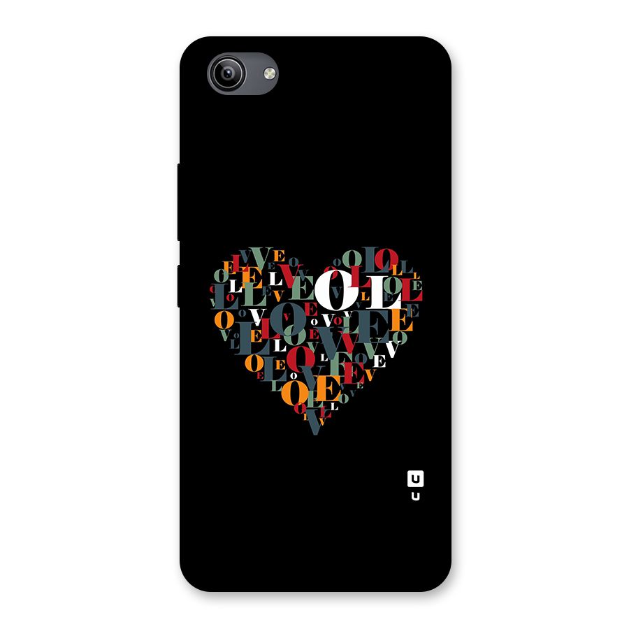 Love Abstract Heart Art Back Case for Vivo Y81i