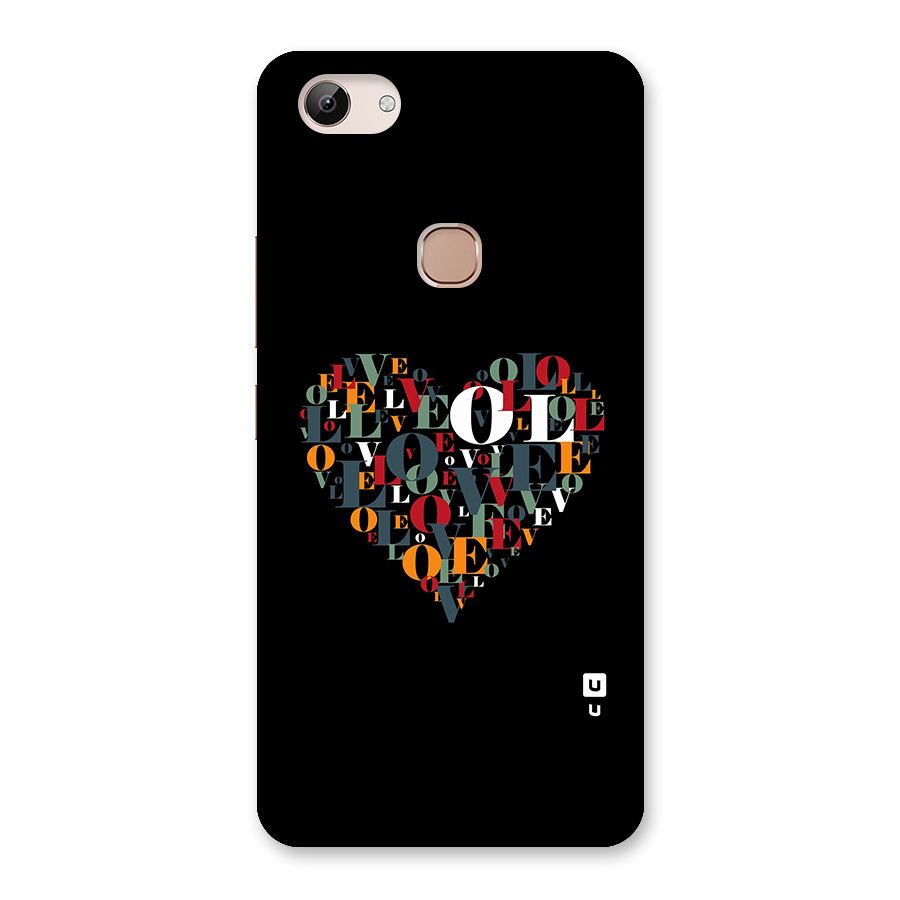 Love Abstract Heart Art Back Case for Vivo Y83