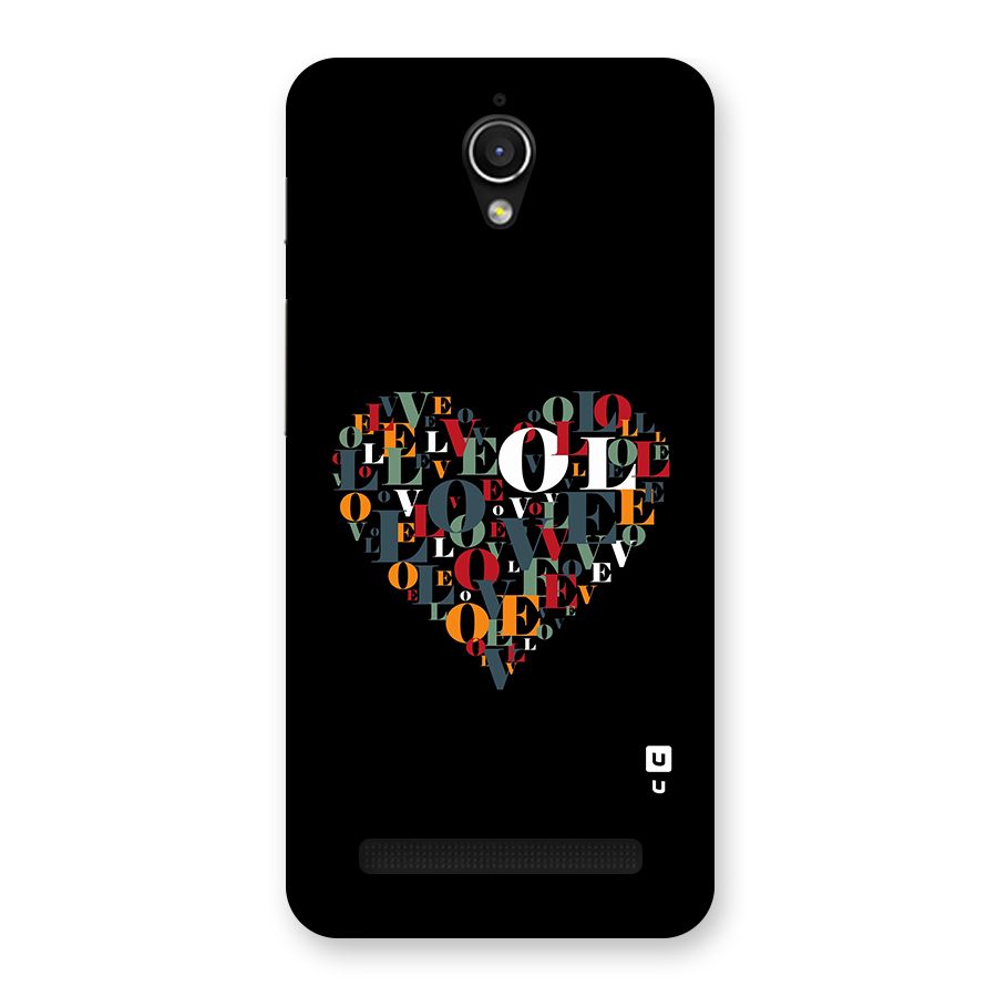 Love Abstract Heart Art Back Case for Zenfone Go