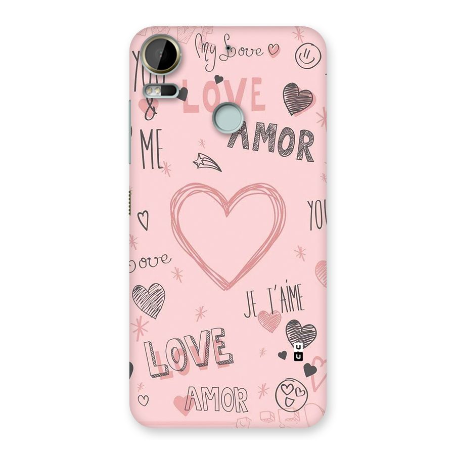 Love Amor Back Case for Desire 10 Pro