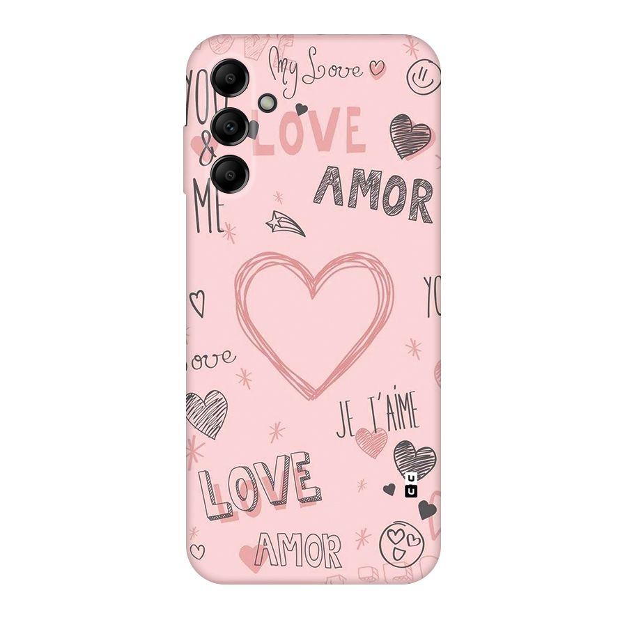 Love Amor Back Case for Galaxy A14 5G