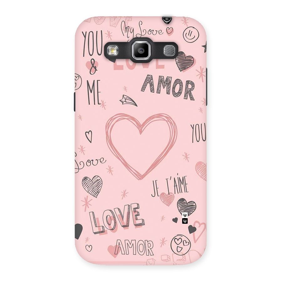 Love Amor Back Case for Galaxy Grand Quattro