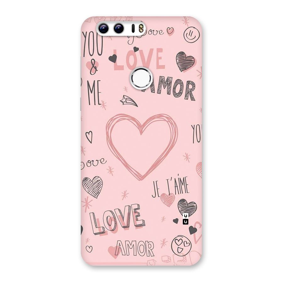 Love Amor Back Case for Honor 8