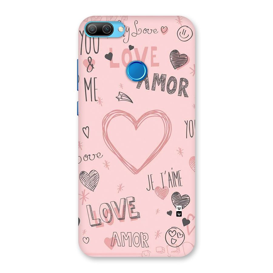 Love Amor Back Case for Honor 9N