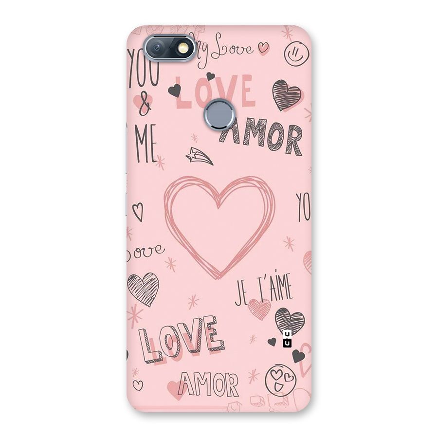 Love Amor Back Case for Infinix Note 5