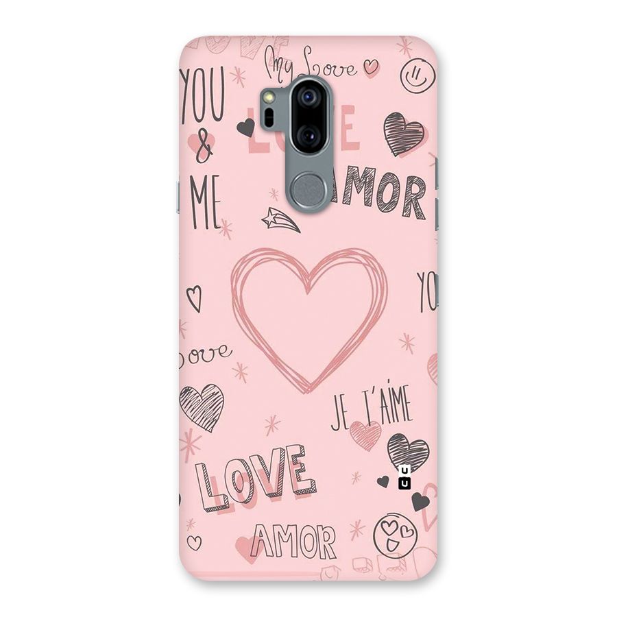 Love Amor Back Case for LG G7