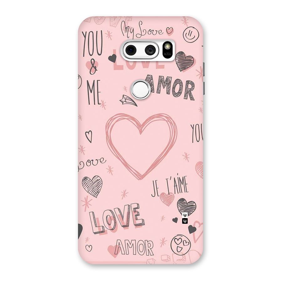 Love Amor Back Case for LG V30
