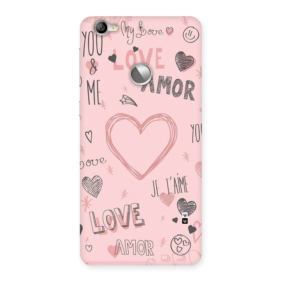 Love Amor Back Case for Le 1S