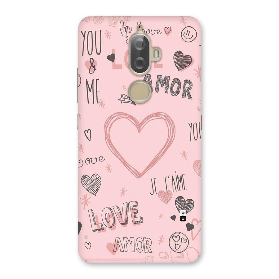 Love Amor Back Case for Lenovo K8 Plus
