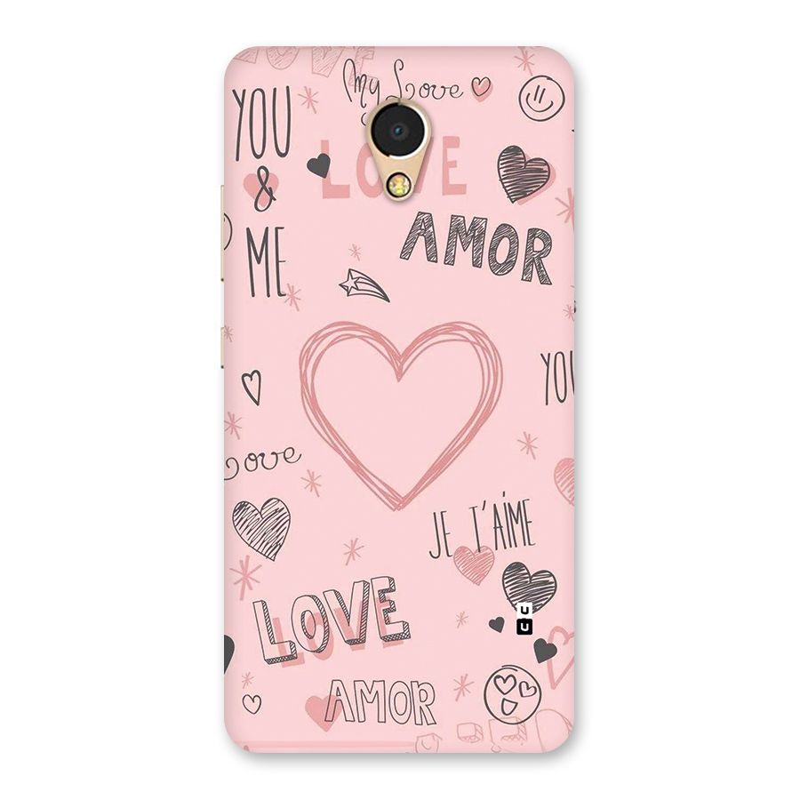 Love Amor Back Case for Lenovo P2