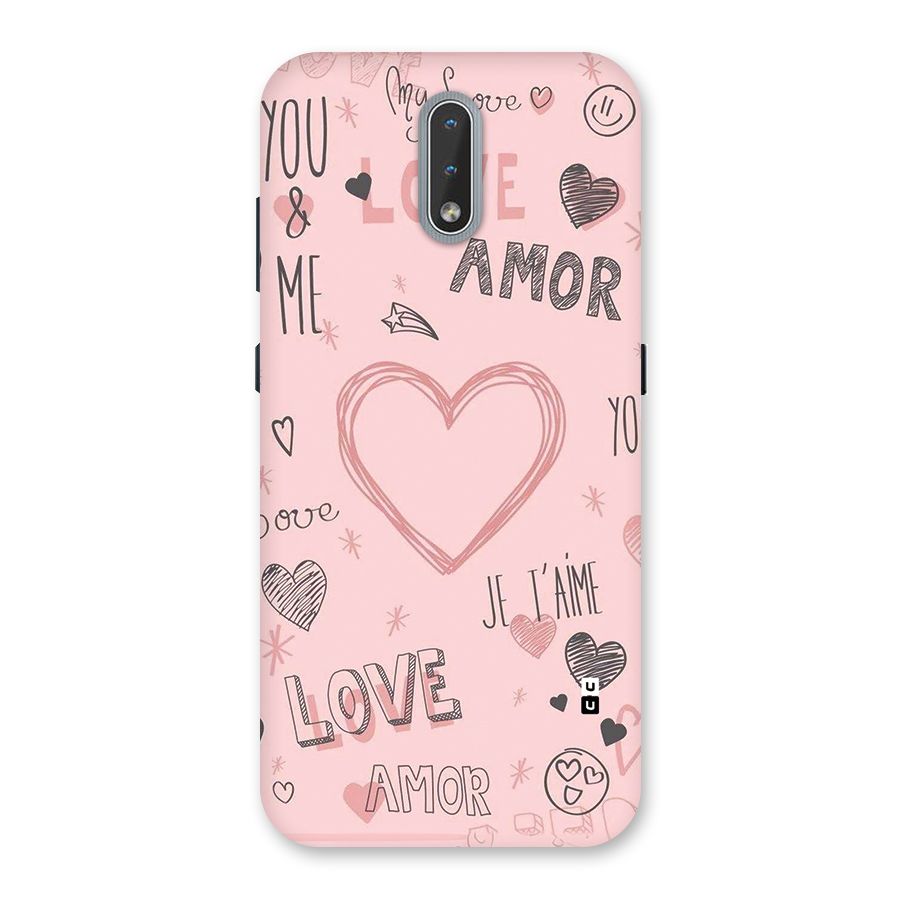 Love Amor Back Case for Nokia 2.3