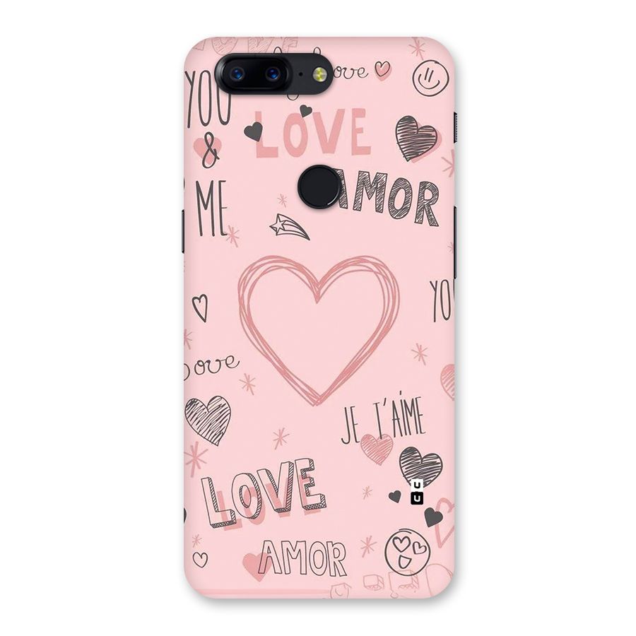 Love Amor Back Case for OnePlus 5T