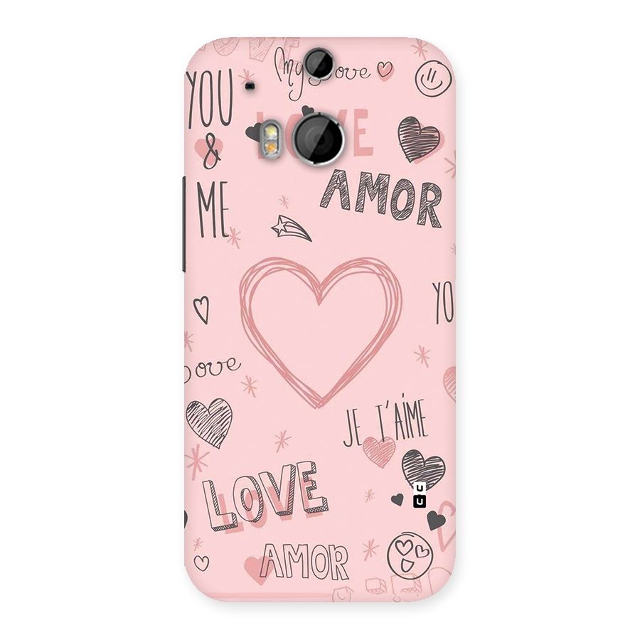 Love Amor Back Case for One M8